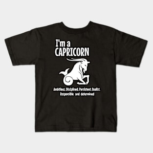 I am a capricorn Kids T-Shirt